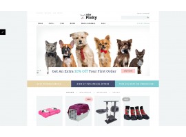 Miss Pinky - Animal & Pet Shop Template