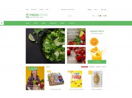 Fresh Food - Healthy & Organic Food Store Shop Template