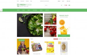 Fresh Food - Healthy & Organic Food Store Shop Template