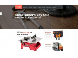 Tools Store - Building Tools & Handyman Supplies Shop Template