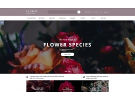 Flower Shop Responsive Shop Template