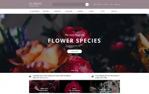 Flower Shop Responsive Shop Template