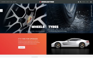 Wheels & Tyres Shop Template