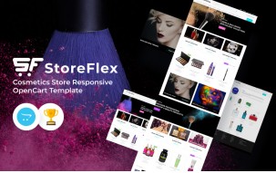StoreFlex - Cosmetics Store Responsive Shop Template