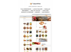 StoreFlex - Food Responsive Shop Template
