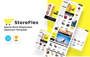 StoreFlex - Sports Store Responsive Shop Template