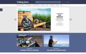 Fishing Responsive Shop Template