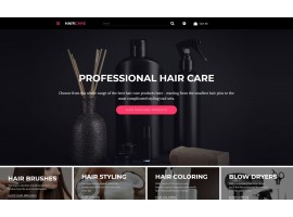 Hair Salon Responsive Shop Template