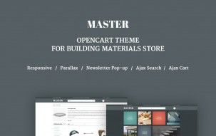 Building Materials Responsive Shop Template