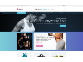 Sports Store Responsive Shop Template