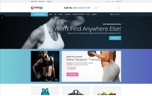 Sports Store Responsive Shop Template