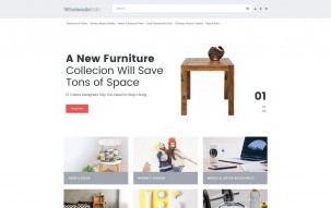 Wholesale Store Responsive Shop Template