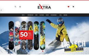Skating Responsive Shop Template