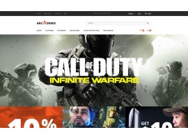 Game Portal Responsive Shop Template