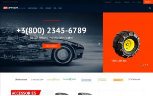 Wheels & Tires Responsive Shop Template
