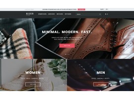 Shoe Store Responsive Shop Template