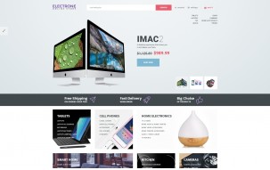Electronics Store Responsive Shop Template