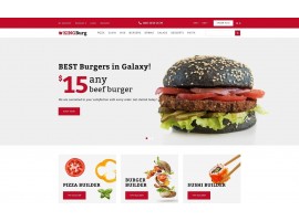 KingBurg - Burger Shop Template