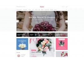 Flower Store Responsive Shop Template