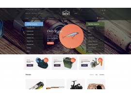 Shooter's - Fishing Responsive Shop Template