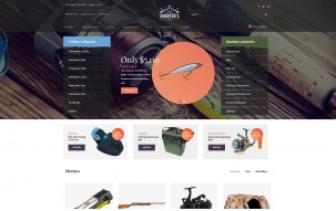 Shooter's - Fishing Responsive Shop Template