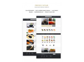 Fresh Caviar - Caviar Shop Shop Template