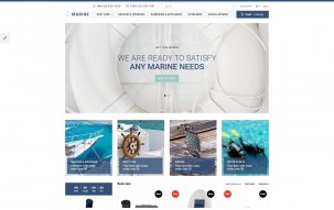 Marine Store Responsive Shop Template