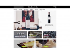 Wine Store Responsive Shop Template