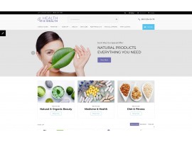 Health Is Wealth - Responsive Shop Template