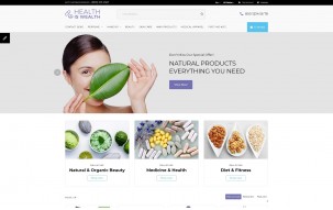 Health Is Wealth - Responsive Shop Template
