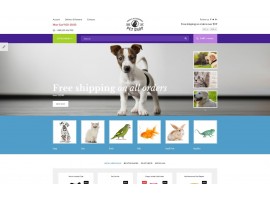 Pet Shop - Responsive Shop Template