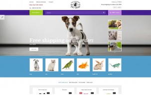 Pet Shop - Responsive Shop Template
