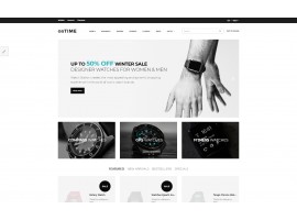 OnTime - Elegant Watches & Accesories Store Shop Template
