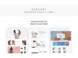Evecat - Amazing Fashion Multipurpose Store Shop Template