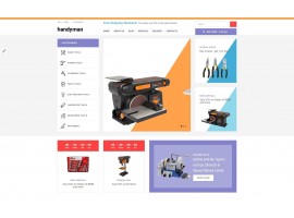 Handyman - Responsive Tools Store Shop Template