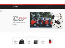 One World - Travel Store Shop Template