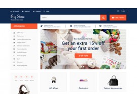Big Store - Elegant Wholesale Online Shop Shop Template