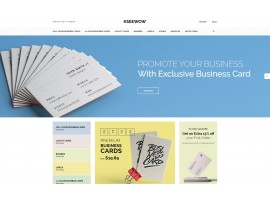 Kseewow - Business Cards Shop Template