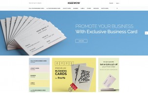 Kseewow - Business Cards Shop Template