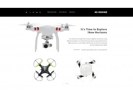 Mi Drone - Drone Shop Shop Template