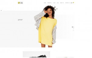 Hipstore - Clothing & Beauty Shop Template