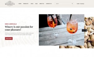 Mosketo - Wine Shop Shop Template