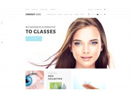 Contact Lens Shop Template