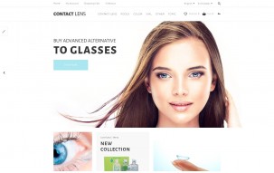 Contact Lens Shop Template
