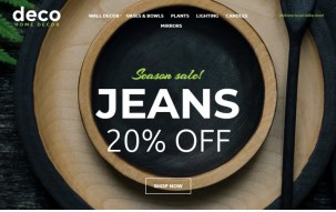 Deco - Interior Design Online Shop Shop Template