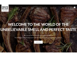 Spice Factory Responsive Shop Template