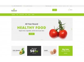 FOODFATE - Efficient Online Food Store Shop Template