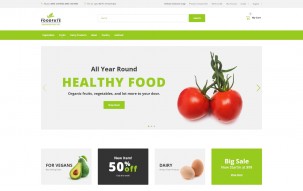 FOODFATE - Efficient Online Food Store Shop Template