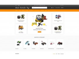 Radio Controller Toys - Simple Electronic Toys Online Shop Shop Template