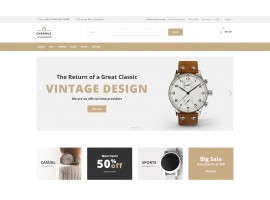 CHRONUS - Watches Shop Shop Template